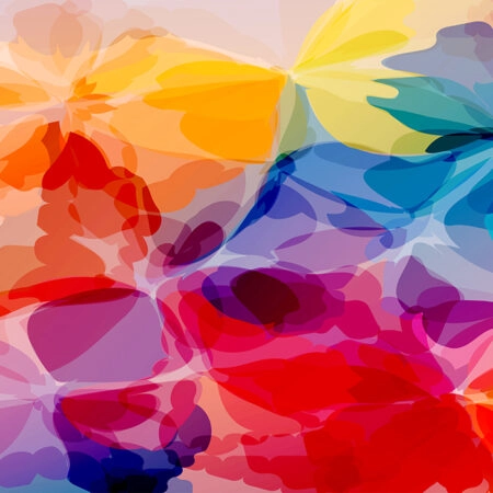 Πινακας σε καμβά WATERCOLOR PAINTING - Αφηρημενα και Abstract Sticky 4