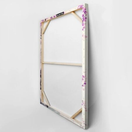 Πινακας σε καμβά WATERCOLOR SPRING LILAC JAPANESE STYLE PURPLE - Ανθη Δεντρων Sticky 3