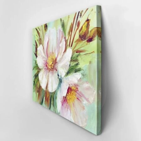 Πινακας σε καμβά WILD PEONIES - Floral - Λουλουδια Sticky 2