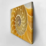 Πινακας σε καμβά YELLOW SHELL