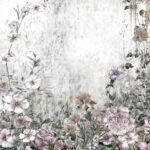 Πίνακας σε καμβά ABSTRACT FLOWERS 3