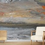 Αυτοκόλλητη Ταπετσαρία τοίχου ABSTRACT MARBLEIZED EFFECT