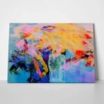 Πινακας σε καμβά ABSTRACT PAINTING ON GLASS