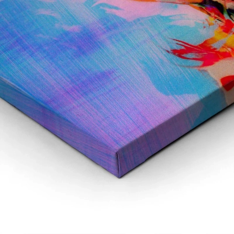 Πινακας σε καμβά ABSTRACT PAINTING ON GLASS