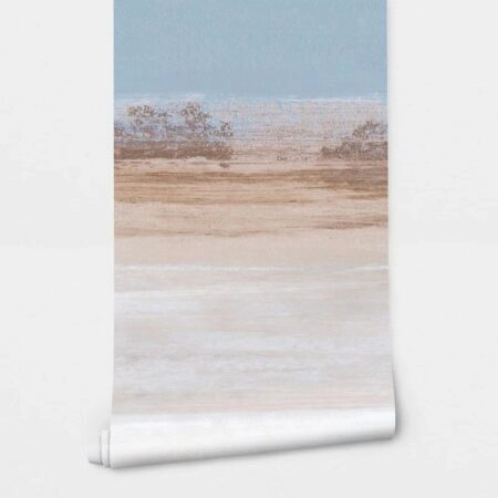 Αυτοκόλλητη Ταπετσαρία τοίχου ABSTRACT PASTEL LANDSCAPE - Απομίμηση υλικών Sticky 2
