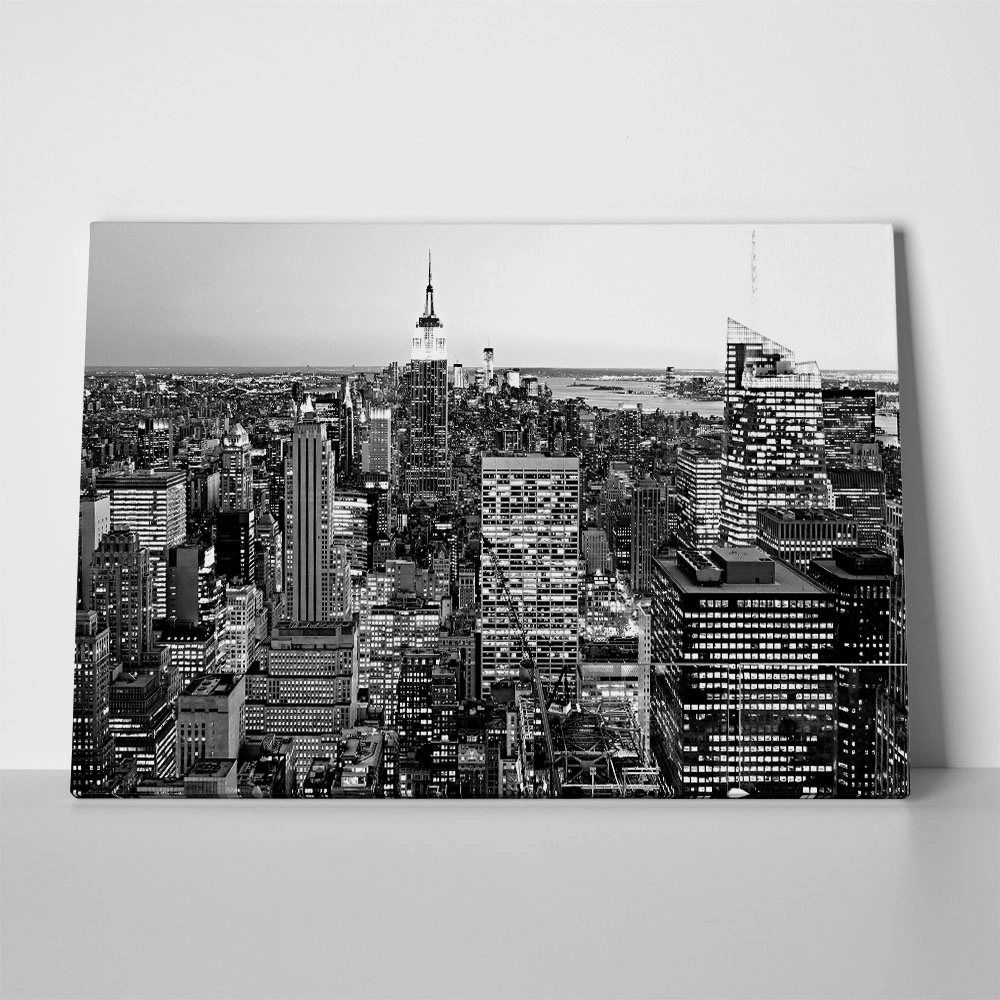 Πινακας σε καμβά AERIAL MANHATTAN