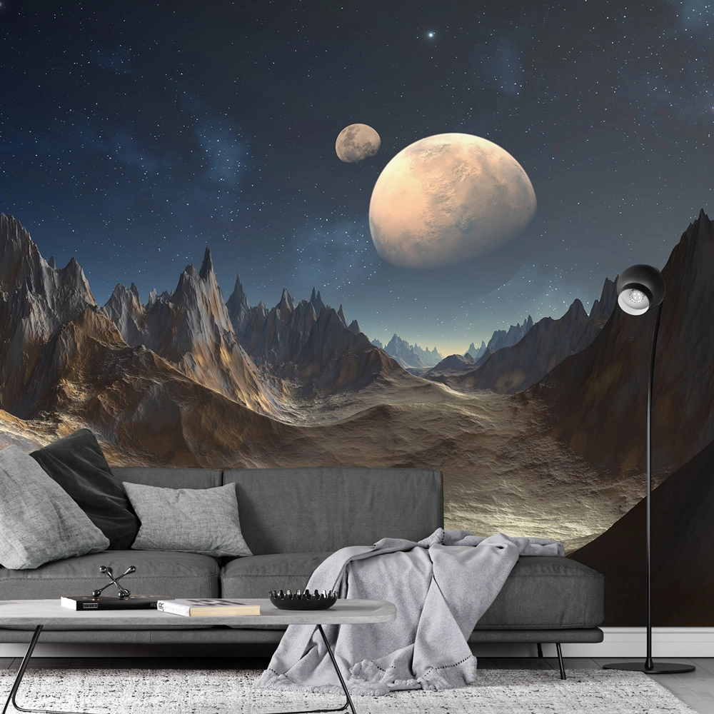 Αυτοκόλλητη Ταπετσαρία τοίχου ALIEN NIGHT