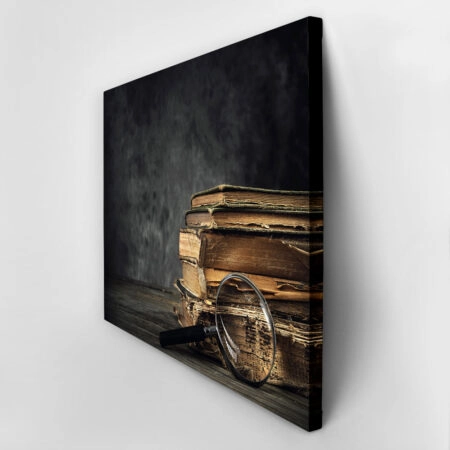Πινακας σε καμβά ANTIQUE BOOKS - Vintage Sticky 2