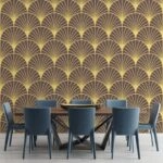Αυτοκόλλητη Ταπετσαρία τοίχου ART DECO PATTERN