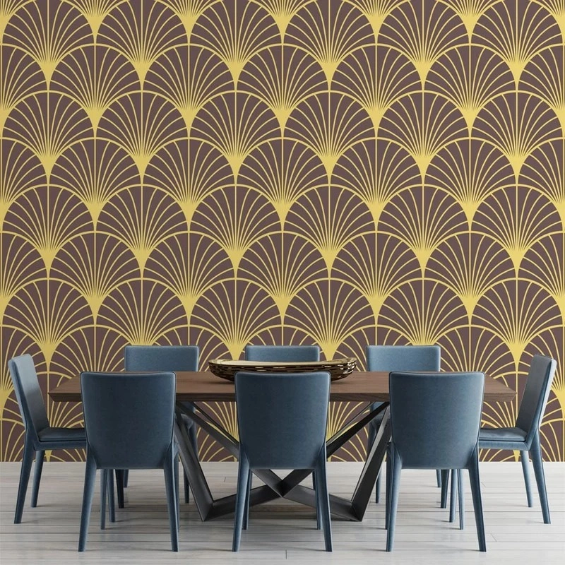 Αυτοκόλλητη Ταπετσαρία τοίχου ART DECO PATTERN