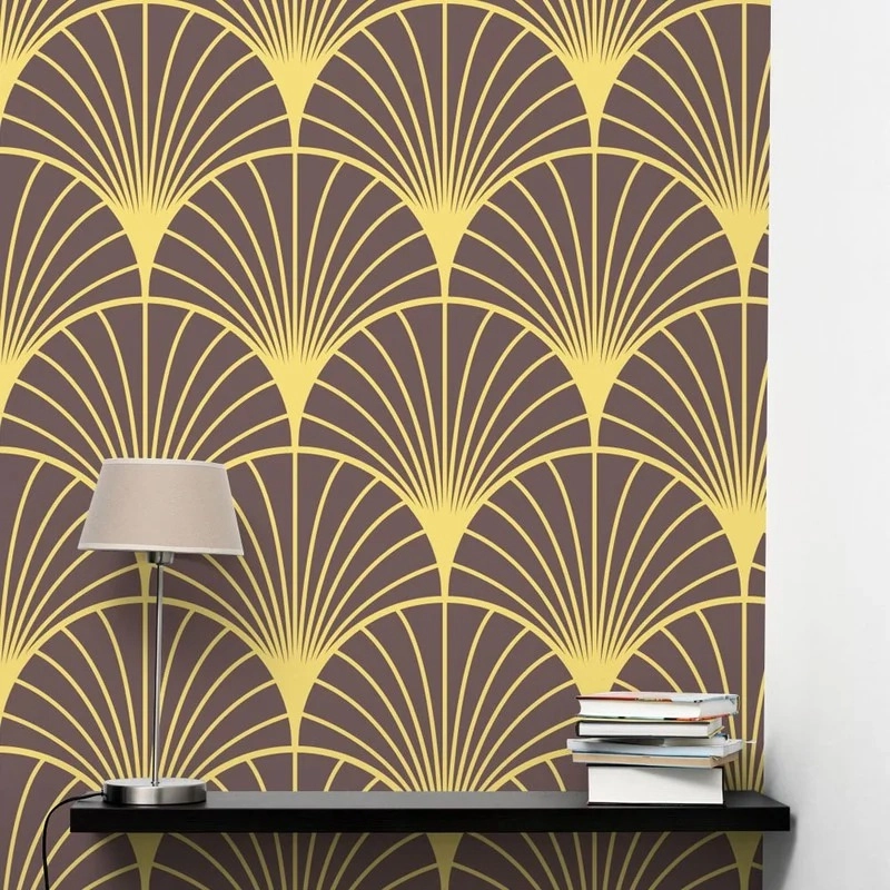 Αυτοκόλλητη Ταπετσαρία τοίχου ART DECO PATTERN