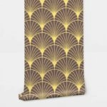 Αυτοκόλλητη Ταπετσαρία τοίχου ART DECO PATTERN