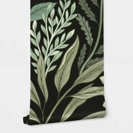 Αυτοκόλλητη Ταπετσαρία τοίχου BOTANICAL FERNS - Μοτίβα Sticky 2