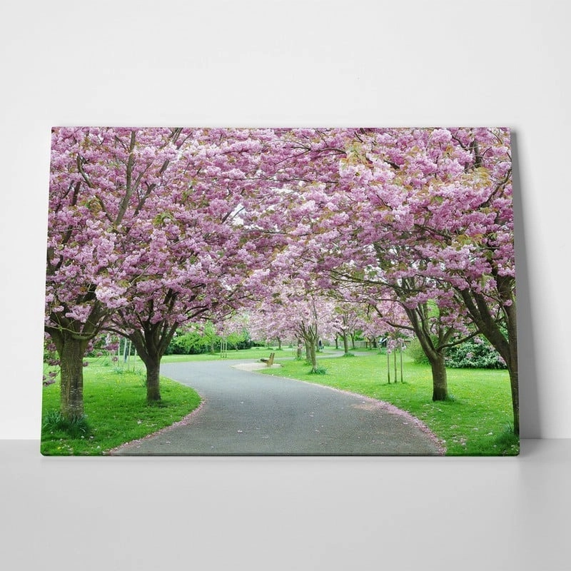 Πινακας σε καμβά CHERRY BLOSSOM PATH