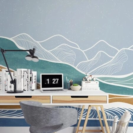Αυτοκόλλητη Ταπετσαρία τοίχου CONTEMPORARY LANDSCAPE - Τοπία Sticky 1