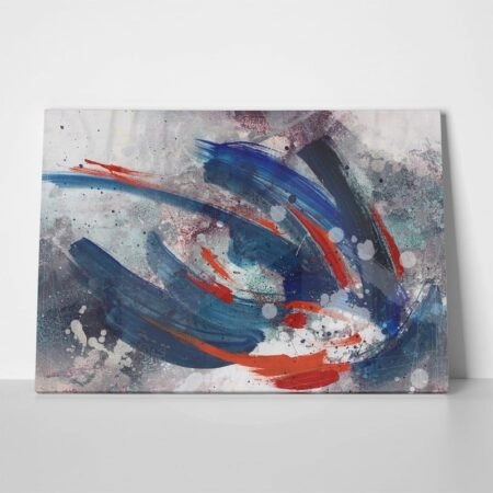 Πινακας σε καμβά EXPRESSIVE BRUSH STROKES - Αφηρημενα και Abstract