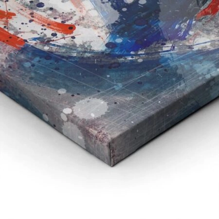 Πινακας σε καμβά EXPRESSIVE BRUSH STROKES - Αφηρημενα και Abstract Sticky 1