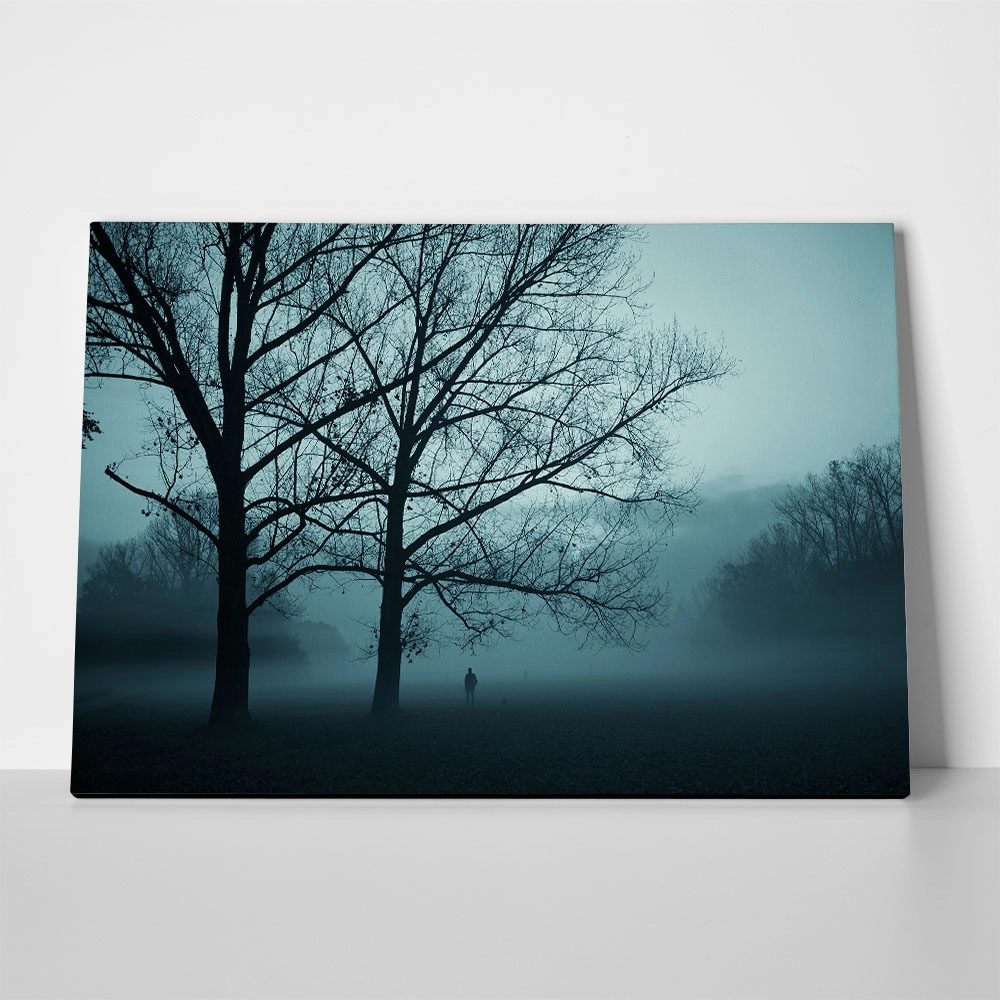 Πινακας σε καμβά FOG TREE