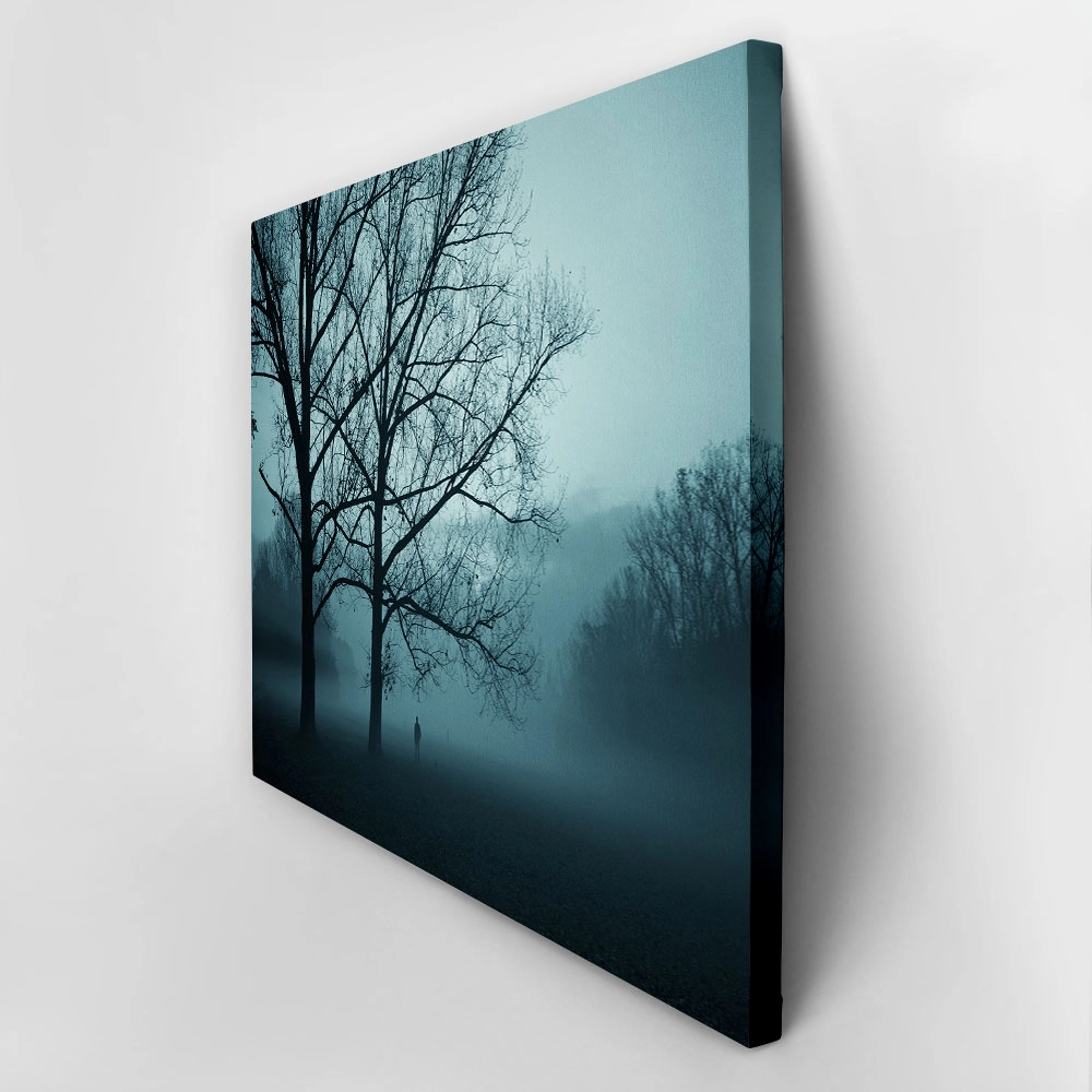 Πινακας σε καμβά FOG TREE