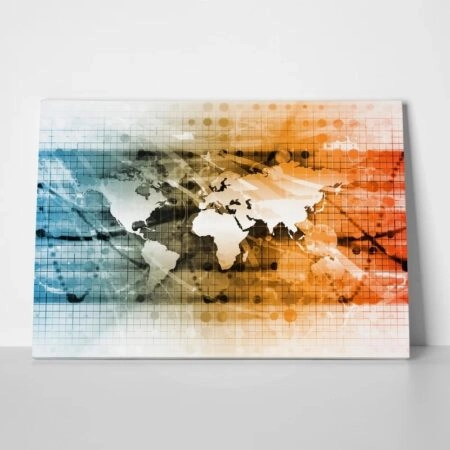 Πινακας σε καμβά GLOBAL SOLUTION