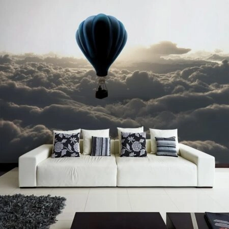 Αυτοκόλλητη Ταπετσαρία τοίχου HOT AIR BALLOON