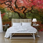 Αυτοκόλλητη Ταπετσαρία τοίχου JAPANESE FOREST