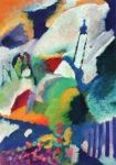 Πινακας σε καμβά KANDINSKY - CHURCH IN MURNAU