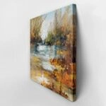Πίνακας σε καμβά LAKE FOREST PAINTING