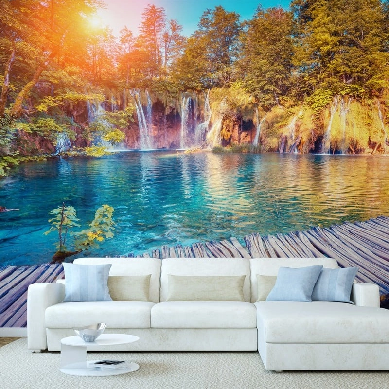 Αυτοκόλλητη Ταπετσαρία τοίχου LAKE PATH