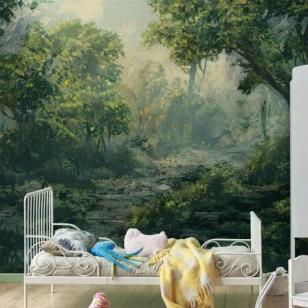 Αυτοκόλλητη Ταπετσαρία τοίχου MAGICAL FOREST