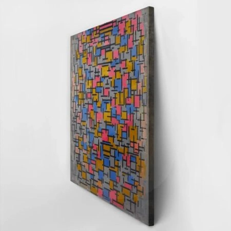 Πινακας σε καμβά MONDRIAN - COMPOSITION - Mondrian Piet Sticky 3