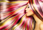 Πινακας σε καμβά MULTICOLOUR HAIR