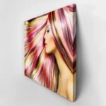 Πινακας σε καμβά MULTICOLOUR HAIR
