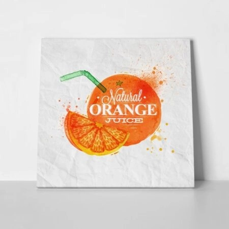 Πίνακας σε καμβά ORANGE