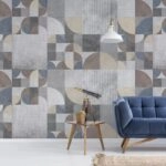Αυτοκόλλητη Ταπετσαρία τοίχου PASTEL GEOMETRIC