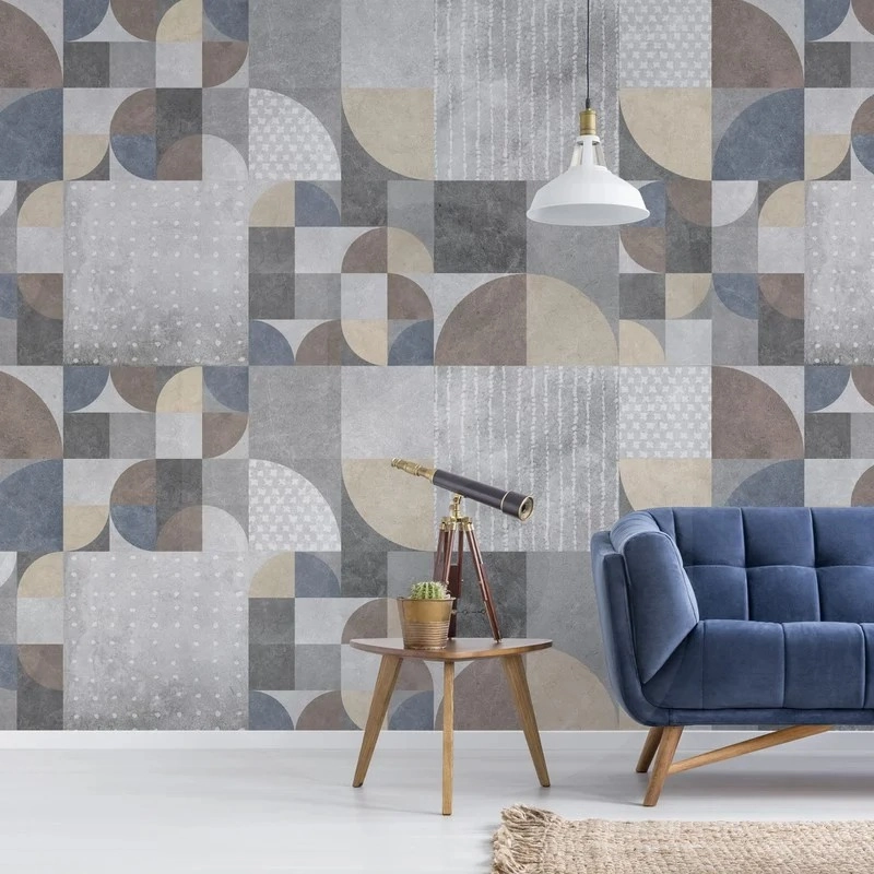 Αυτοκόλλητη Ταπετσαρία τοίχου PASTEL GEOMETRIC