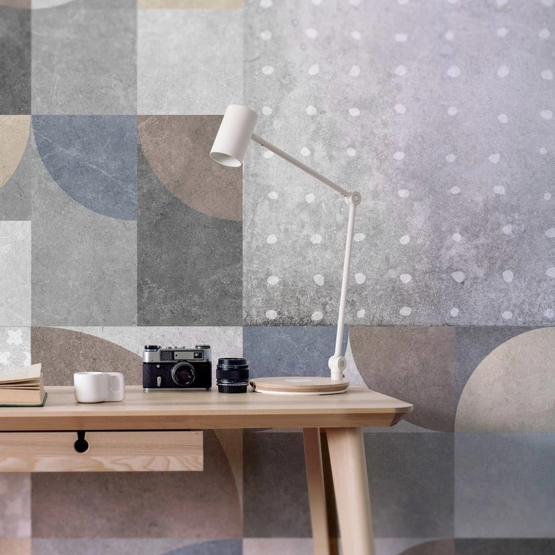 Αυτοκόλλητη Ταπετσαρία τοίχου PASTEL GEOMETRIC