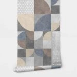 Αυτοκόλλητη Ταπετσαρία τοίχου PASTEL GEOMETRIC