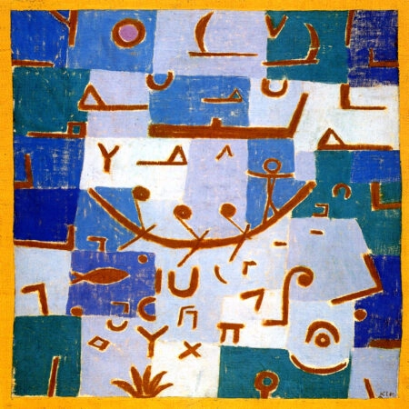 Πίνακας σε καμβά PAUL KLEE - LEGEND OF THE NILE - Paul Klee Sticky 5