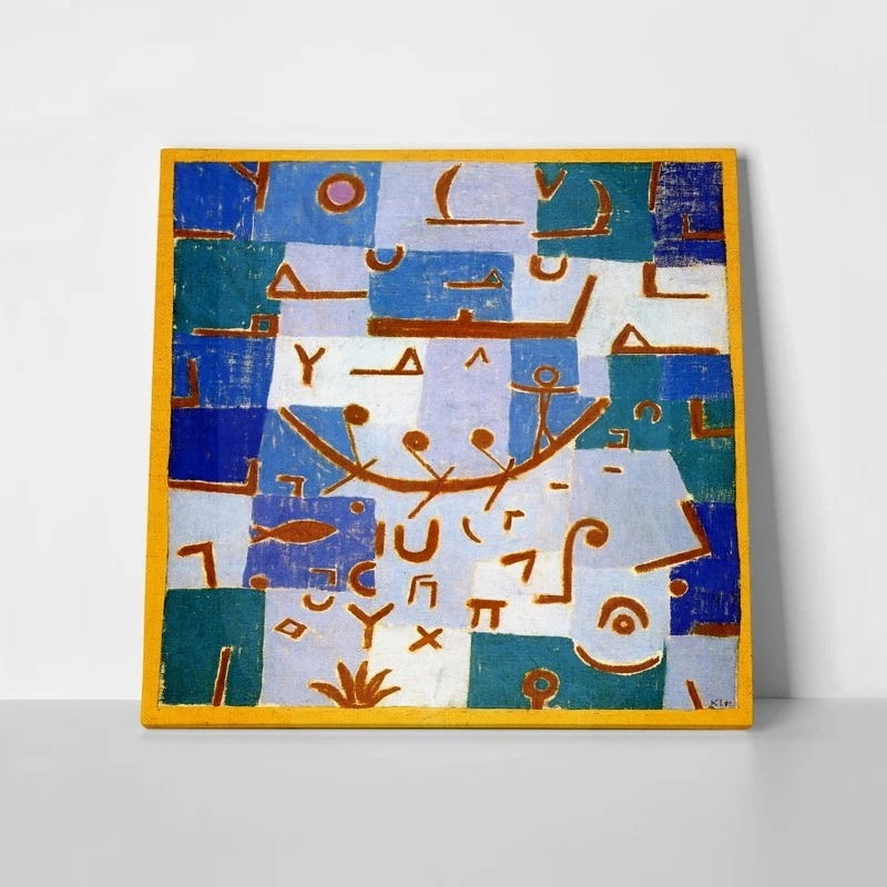 Πίνακας σε καμβά PAUL KLEE - LEGEND OF THE NILE