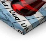 Πινακας σε καμβά PERIODIC TABLE AND LIQUIDS