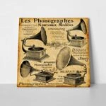 Πίνακας σε καμβά PHONOGRAPHES