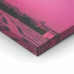 Πινακας σε καμβά PINK EIFFEL