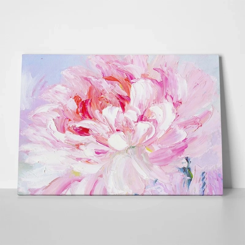 Πινακας σε καμβά PINK PEONY FLOWER