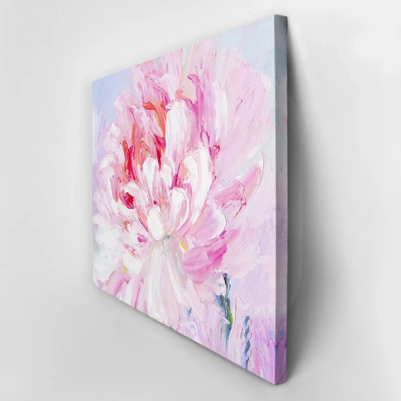 Πινακας σε καμβά PINK PEONY FLOWER