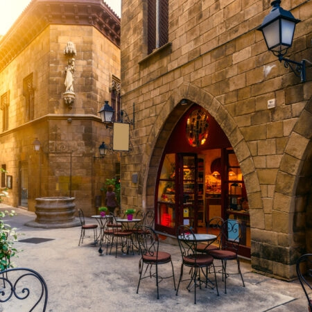Πινακας σε καμβά POBLE ARCHITECTURE BARCELONA - Πολεις και Αρχιτεκτονικη Sticky 4