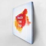 Πίνακας σε καμβά QUOTE ENJOY THE DAY