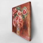 Πίνακας σε καμβά RENOIR - ROSES DANS UN VASE