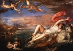 Πινακας σε καμβά TITIAN - EUROPA