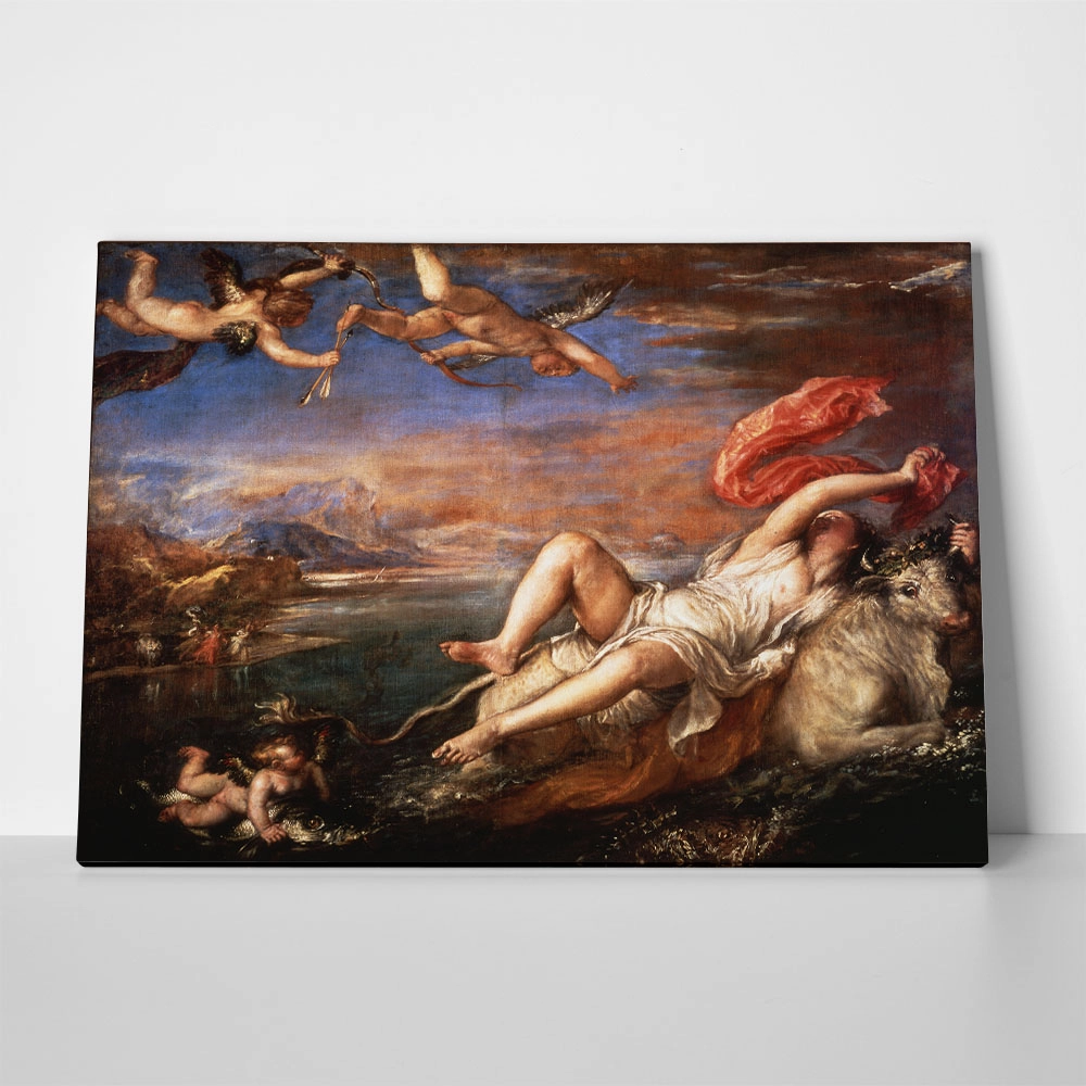 Πινακας σε καμβά TITIAN - EUROPA